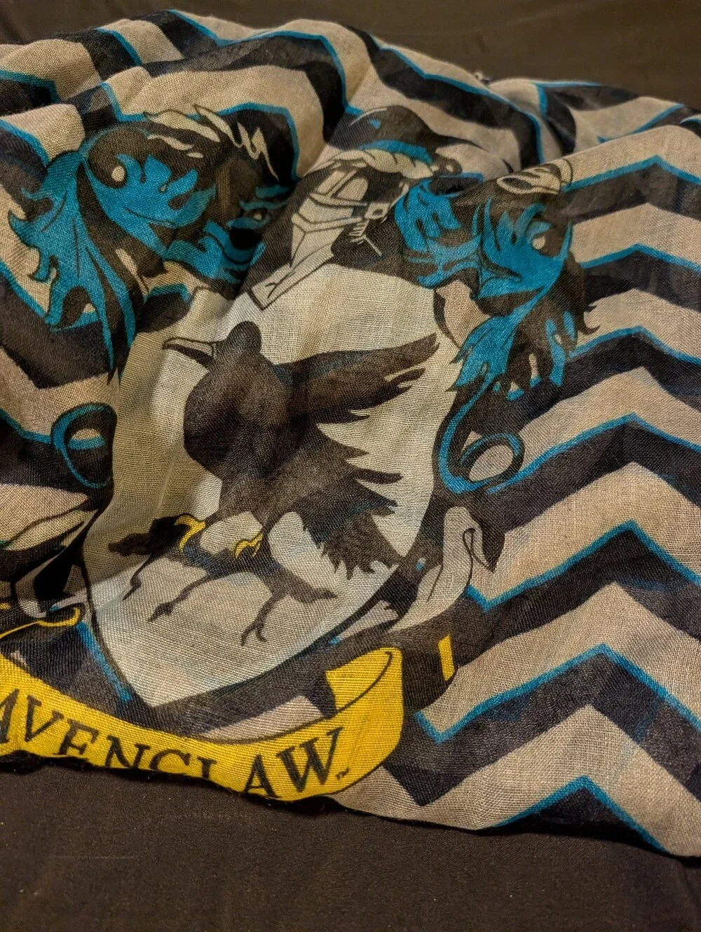 Ravenclaw Crest Decorative Harry Potter Infinity Scarf